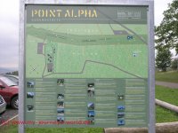 Point alpha, Informationstafel